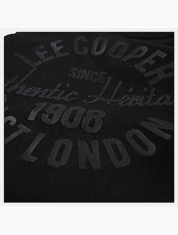 Lee Cooper - Sweat com capuz menino estampado