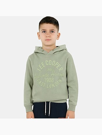 Lee Cooper - Sweat com capuz menino estampado
