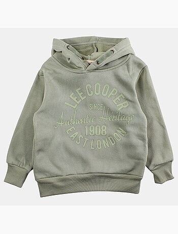 Lee Cooper - Sweat com capuz menino estampado