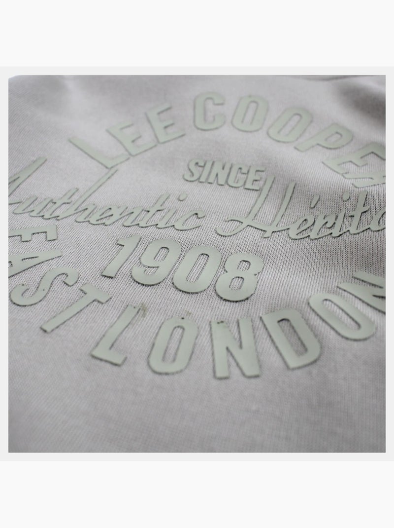 Lee Cooper - Sweat com capuz menino estampado Verde - Kiabi