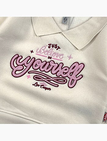 Lee Cooper - Sweat menina estampado