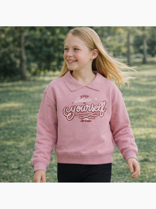 Lee Cooper - Sweat menina estampado - Kiabi