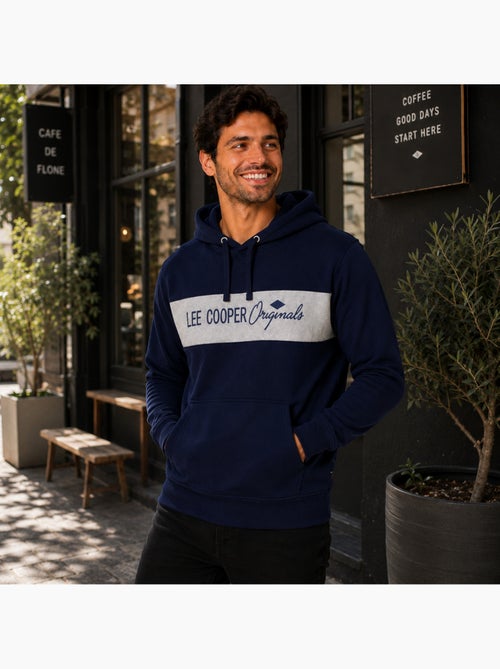 Lee cooper - sweatshirt com capuz para homem  desenvolvido para proporcionar conforto e um estilo de - Kiabi