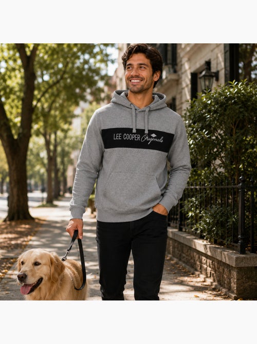 Lee cooper - sweatshirt com capuz para homem  desenvolvido para proporcionar conforto e um estilo de - Kiabi