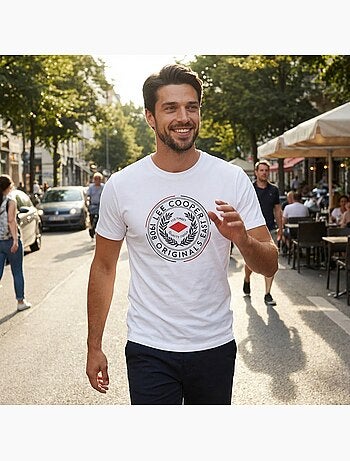 Lee Cooper - T shirt homem de manga curta