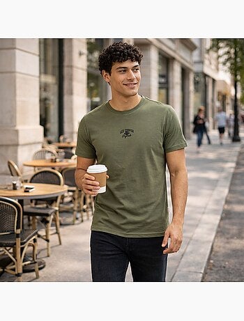 Lee Cooper - T shirt homem de manga curta