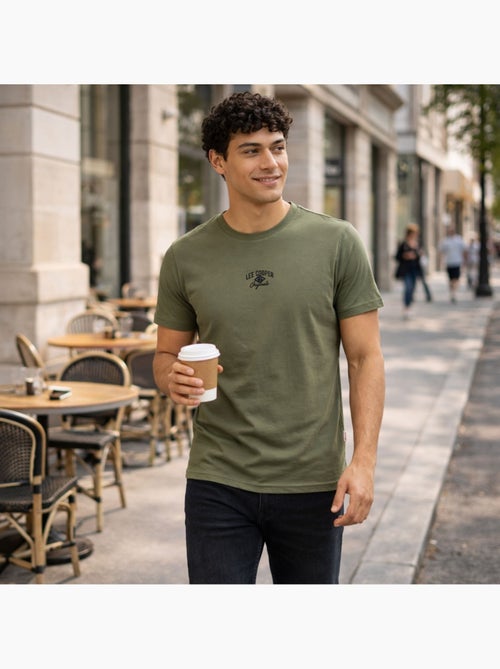 Lee Cooper - T shirt homem  de manga curta - Kiabi