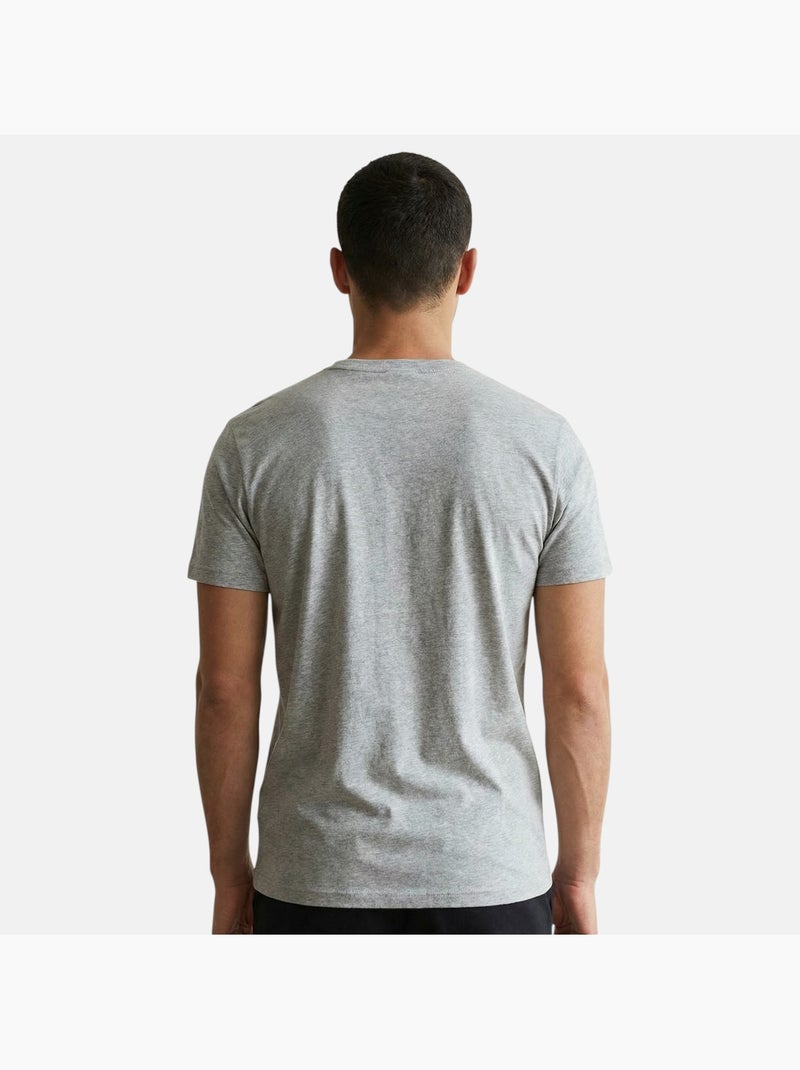 Lee Cooper - T-shirt manga curta  homem Cinza - Kiabi