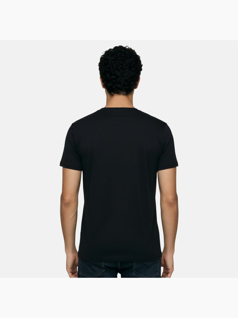 Lee Cooper - T-shirt manga curta  homem Preto - Kiabi