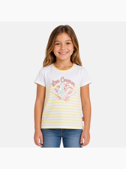 Lee Cooper - T-shirt manga curta menina - Kiabi Lee Cooper - T-shirt manga curta menina - Kiabi