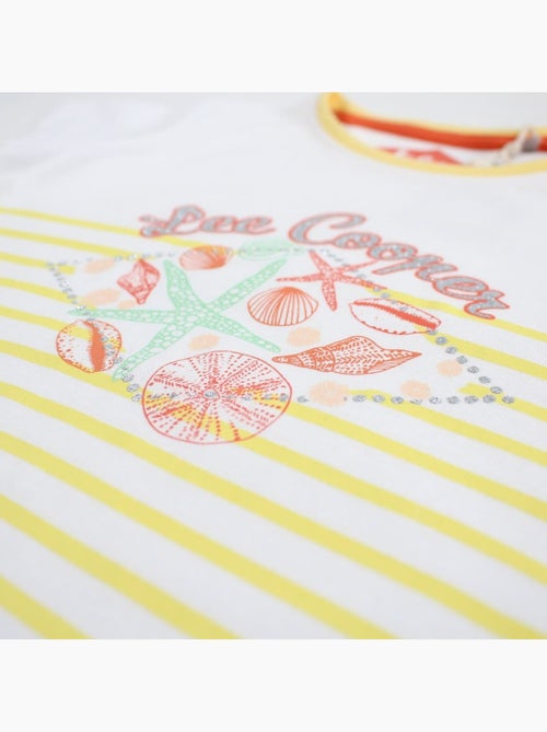 Lee Cooper - T-shirt manga curta menina - Kiabi Lee Cooper - T-shirt manga curta menina - Kiabi