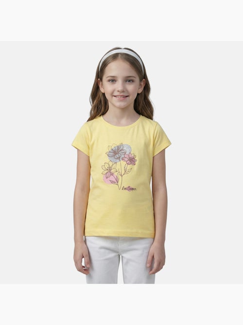Lee Cooper - T-shirt manga curta menina - Kiabi Lee Cooper - T-shirt manga curta menina - Kiabi
