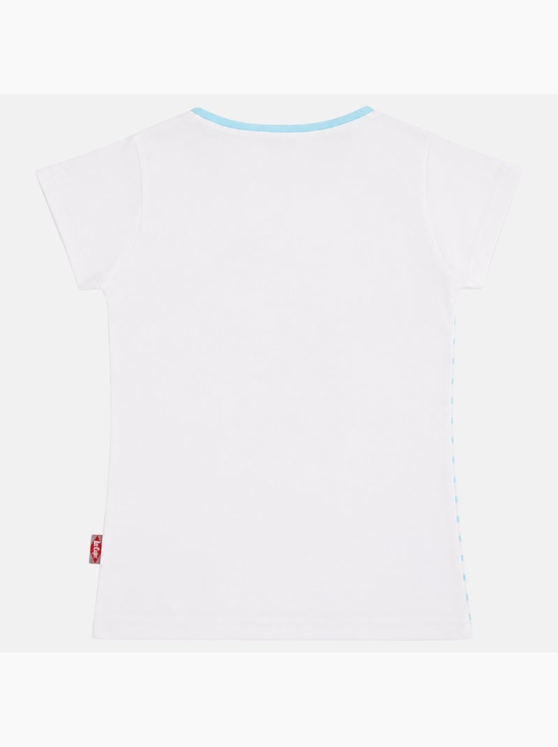 Lee Cooper - T-shirt manga curta menina Azul - Kiabi
