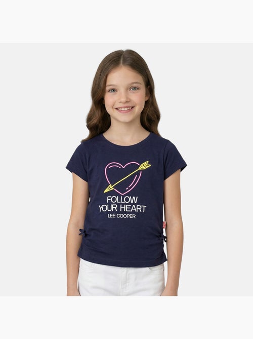 Lee Cooper - T-shirt manga curta menina - Kiabi Lee Cooper - T-shirt manga curta menina - Kiabi