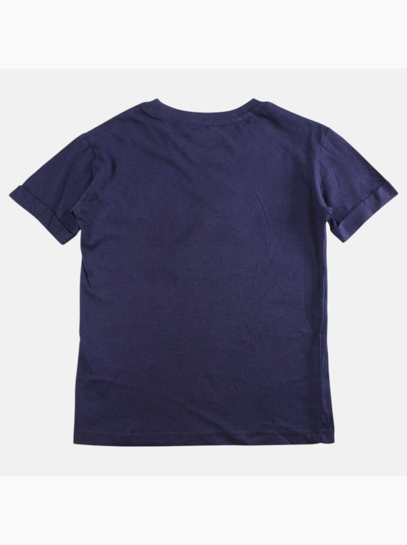 Lee Cooper - T-shirt manga curta  menina Azul-marinho - Kiabi