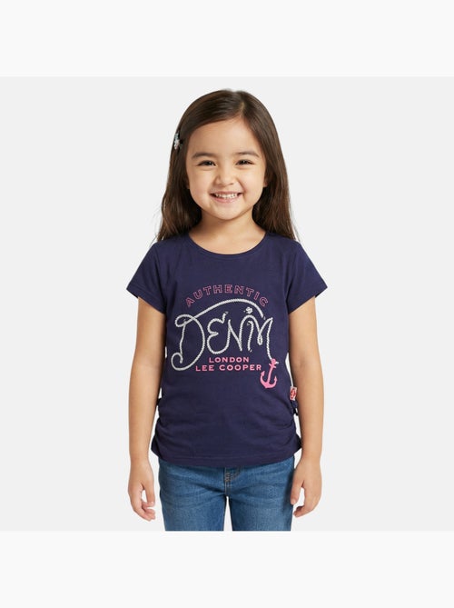 Lee Cooper - T-shirt manga curta menina - Kiabi Lee Cooper - T-shirt manga curta menina - Kiabi