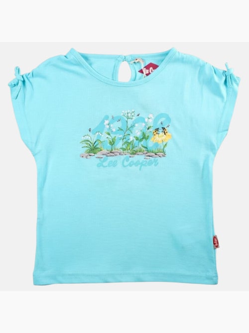 Lee Cooper - T-shirt manga curta menina - Kiabi Lee Cooper - T-shirt manga curta menina - Kiabi