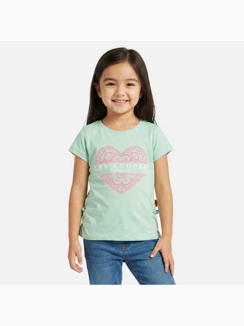Lee Cooper - T-shirt manga curta  menina - Kiabi