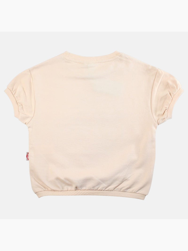 Lee Cooper - T-shirt manga curta  menina Bege - Kiabi