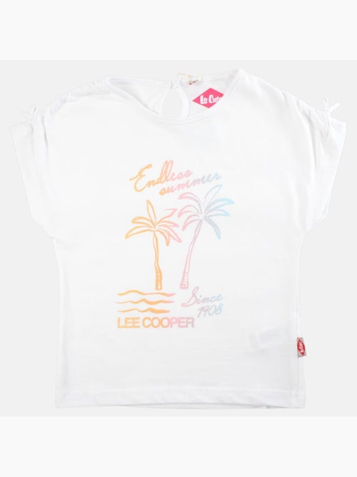 Lee Cooper - T-shirt manga curta menina - Kiabi Lee Cooper - T-shirt manga curta menina - Kiabi