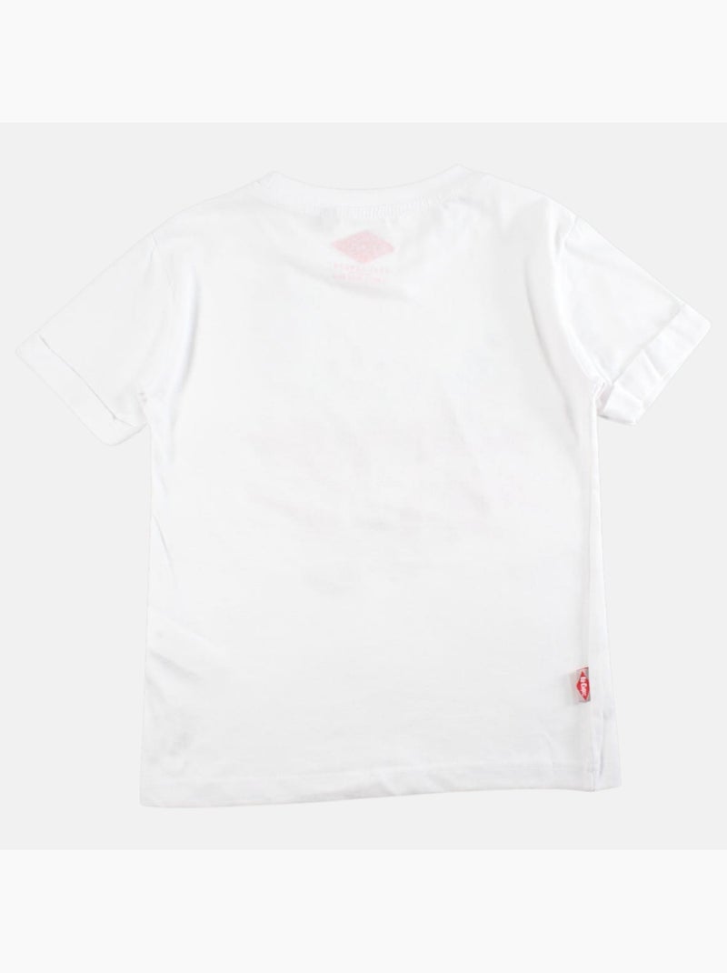 Lee Cooper - T-shirt manga curta  menina Branco - Kiabi
