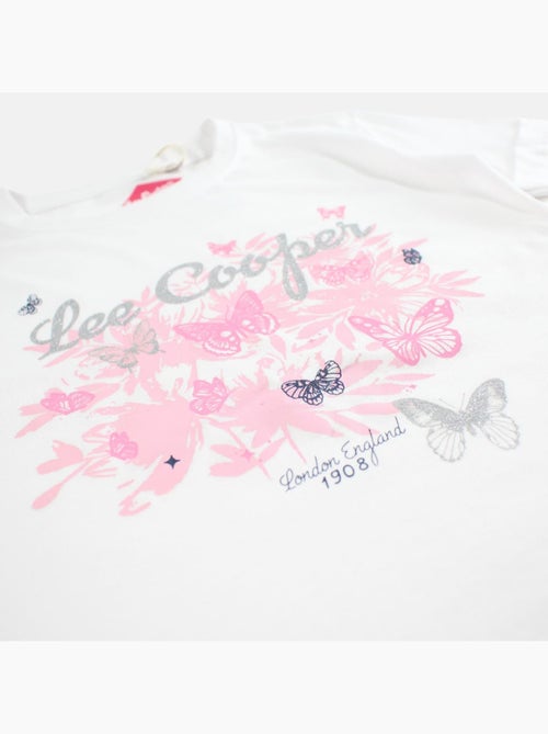 Lee Cooper - T-shirt manga curta menina - Kiabi Lee Cooper - T-shirt manga curta menina - Kiabi
