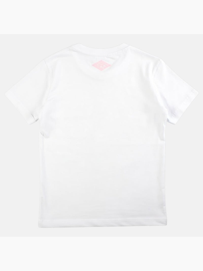 Lee Cooper - T-shirt manga curta  menina Branco - Kiabi