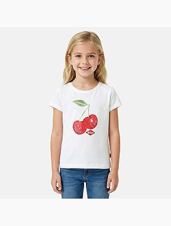 Lee Cooper - T-shirt manga curta menina