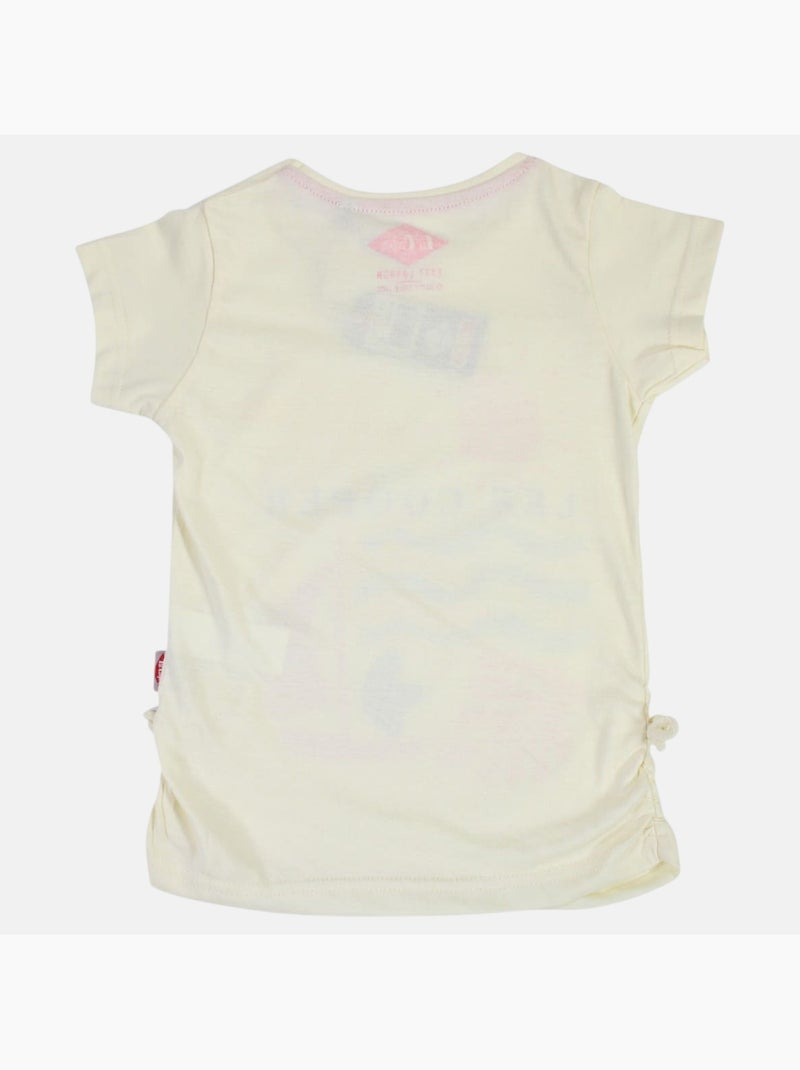 Lee Cooper - T-shirt manga curta  menina Branco - Kiabi