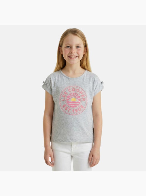 Lee Cooper - T-shirt manga curta menina - Kiabi Lee Cooper - T-shirt manga curta menina - Kiabi