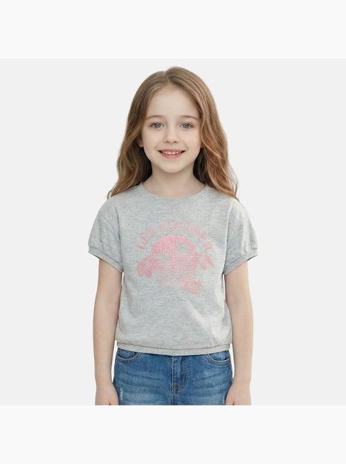 Lee Cooper - T-shirt manga curta menina - Kiabi Lee Cooper - T-shirt manga curta menina - Kiabi