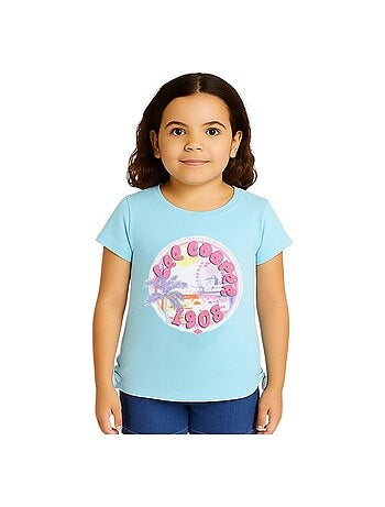 Lee Cooper - T-shirt manga curta menina estampada