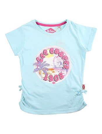 Lee Cooper - T-shirt manga curta menina estampada