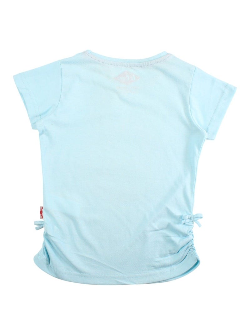 Lee Cooper - T-shirt manga curta menina estampada Azul - Kiabi
