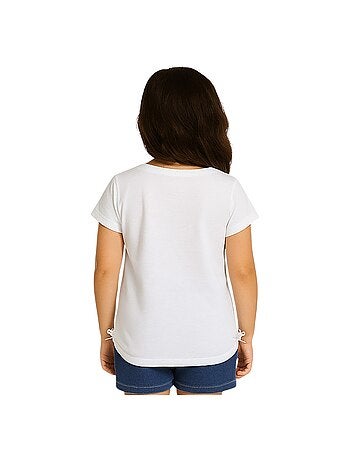 Lee Cooper - T-shirt manga curta menina estampada