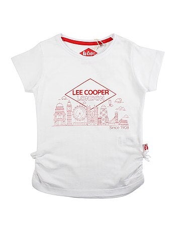 Lee Cooper - T-shirt manga curta menina estampada