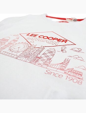 Lee Cooper - T-shirt manga curta menina estampada