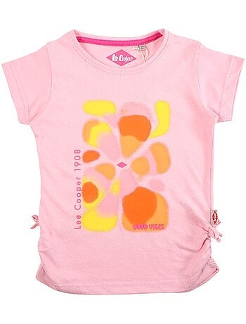 Lee Cooper - T-shirt manga curta menina estampada