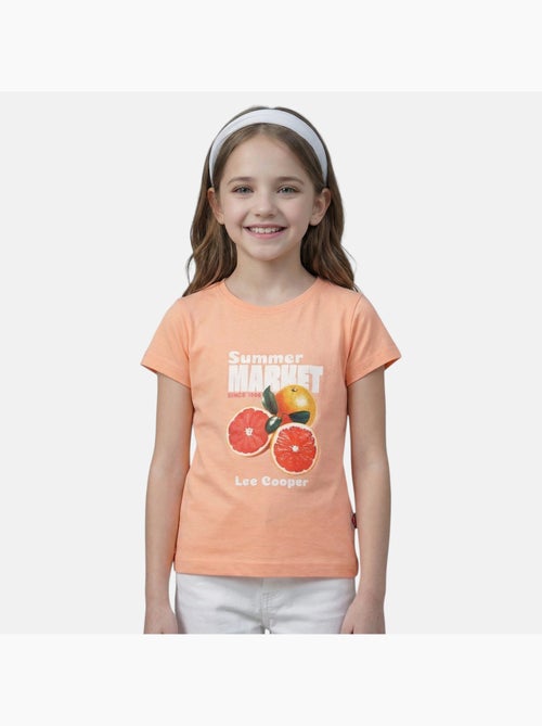 Lee Cooper - T-shirt manga curta menina - Kiabi Lee Cooper - T-shirt manga curta menina - Kiabi