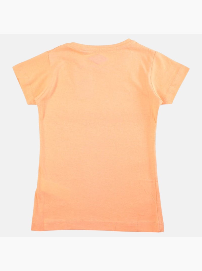 Lee Cooper - T-shirt manga curta  menina Laranja - Kiabi