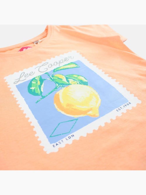Lee Cooper - T-shirt manga curta menina - Kiabi Lee Cooper - T-shirt manga curta menina - Kiabi