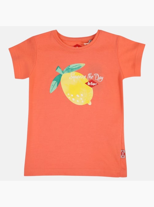 Lee Cooper - T-shirt manga curta menina - Kiabi Lee Cooper - T-shirt manga curta menina - Kiabi