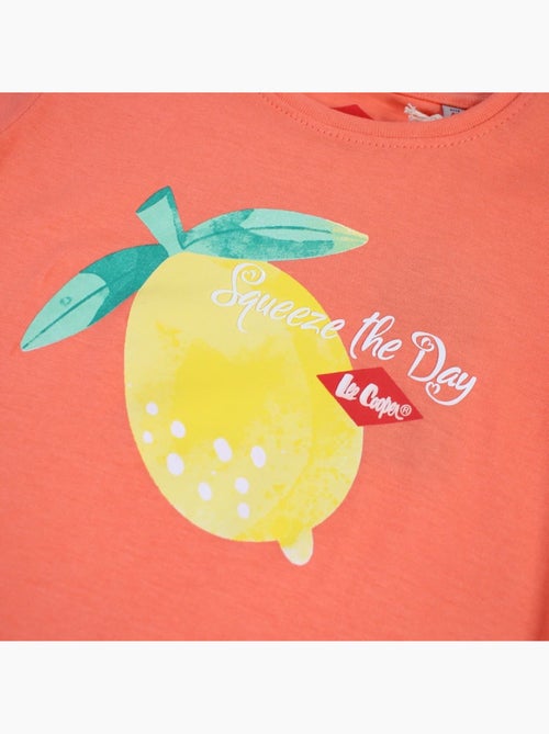 Lee Cooper - T-shirt manga curta menina - Kiabi Lee Cooper - T-shirt manga curta menina - Kiabi