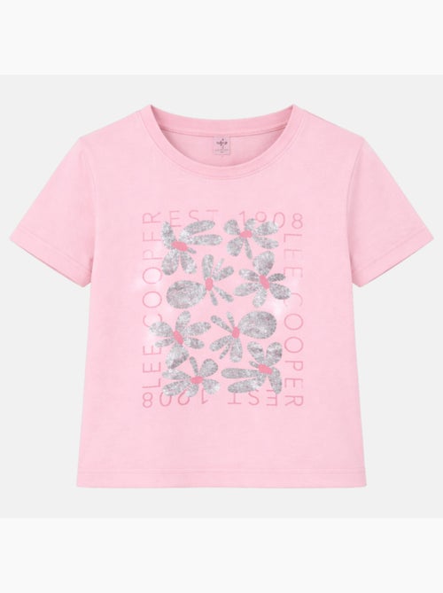 Lee Cooper - T-shirt manga curta menina - Kiabi Lee Cooper - T-shirt manga curta menina - Kiabi