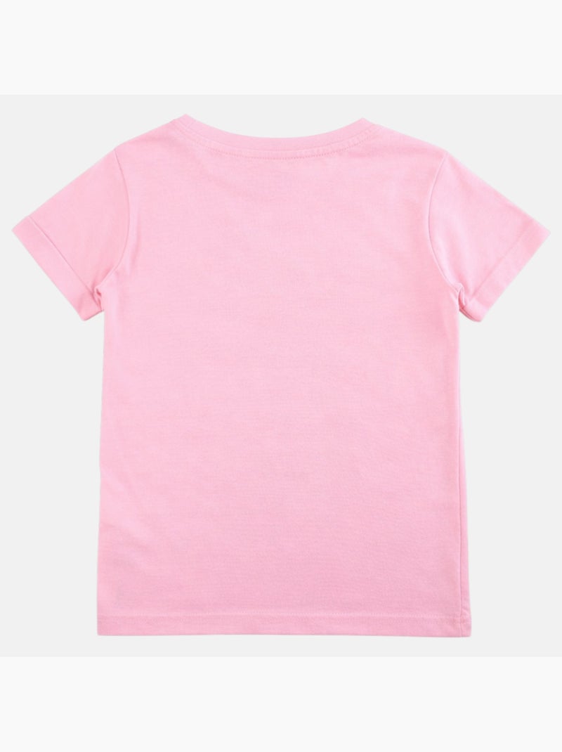Lee Cooper - T-shirt manga curta  menina Rosa-claro - Kiabi