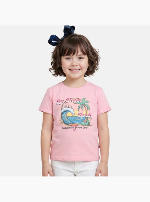 Lee Cooper - T-shirt manga curta menina - Kiabi Lee Cooper - T-shirt manga curta menina - Kiabi