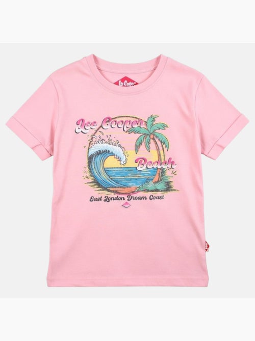 Lee Cooper - T-shirt manga curta menina - Kiabi Lee Cooper - T-shirt manga curta menina - Kiabi