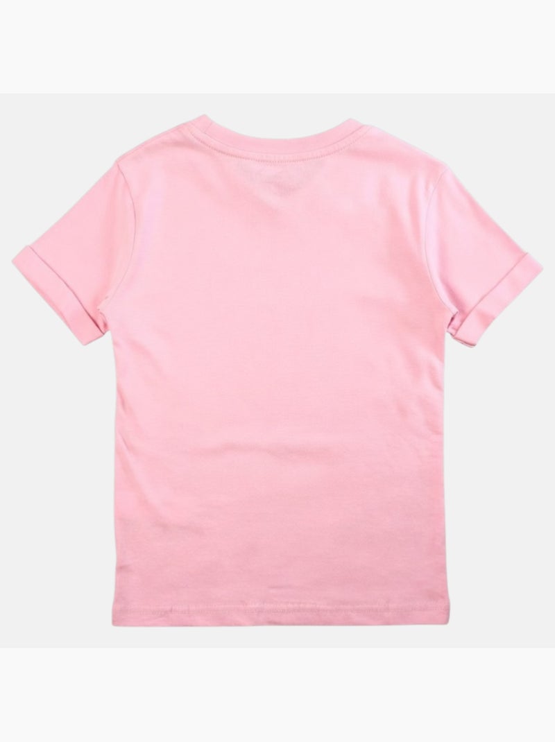 Lee Cooper - T-shirt manga curta  menina Rosa-claro - Kiabi