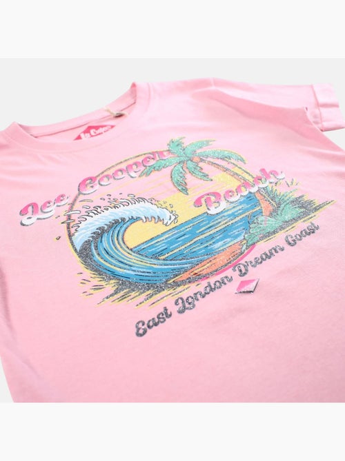 Lee Cooper - T-shirt manga curta menina - Kiabi Lee Cooper - T-shirt manga curta menina - Kiabi