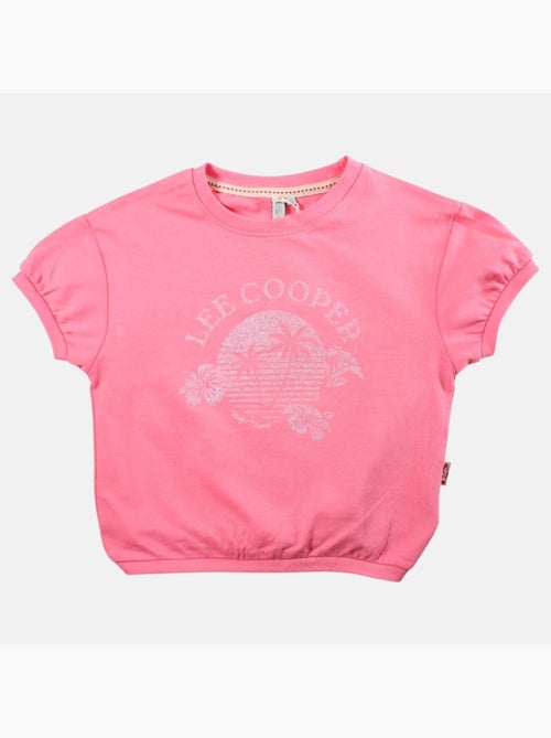 Lee Cooper - T-shirt manga curta menina - Kiabi Lee Cooper - T-shirt manga curta menina - Kiabi